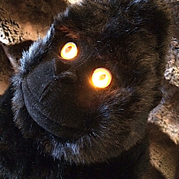 RARE NEW SHOWROOM SAMPLE STARS IN THE WILD PLUSH BLACK AND GRAY GORILLA JUNGLE - Picture 6 of 12